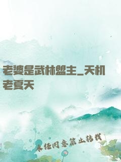 老婆是武林盟主