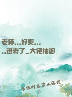 老师...好爽.....进去了