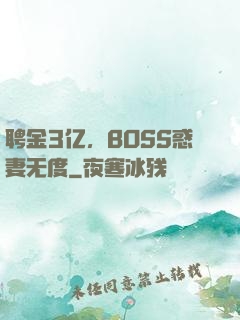 聘金3亿，BOSS惑妻无度
