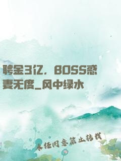 聘金3亿，BOSS惑妻无度