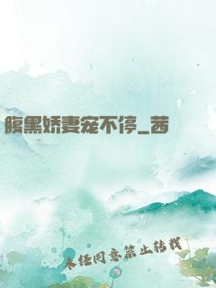 腹黑娇妻宠不停