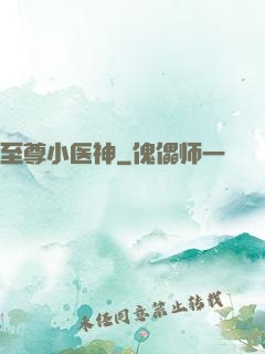 至尊小医神