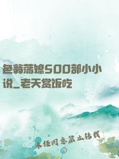 色翁荡媳500部小小说