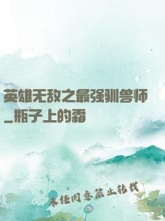英雄无敌之最强驯兽师