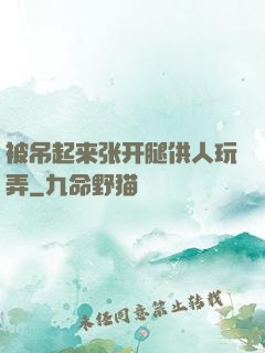 被吊起来张开腿供人玩弄