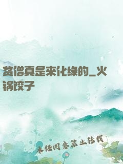 贫僧真是来化缘的