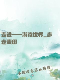 走进——游戏世界