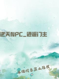 逆天NPC