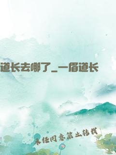 道长去哪了