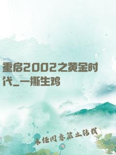 重启2002之黄金时代