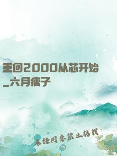 重回2000从芯开始
