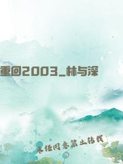 重回2003
