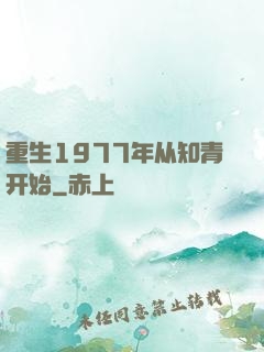重生1977年从知青开始