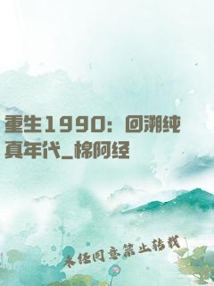 重生1990：回溯纯真年代