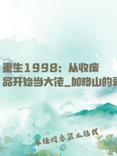 重生1998：从收废品开始当大佬