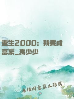 重生2000：我要成富豪