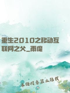 重生2010之移动互联网之父