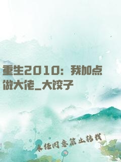 重生2010：我加点做大佬