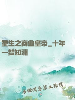 重生之商业皇帝