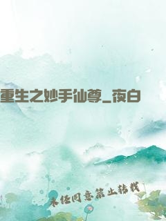 重生之妙手仙尊