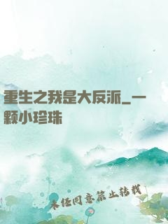 重生之我是大反派
