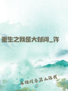 重生之我是大财阀