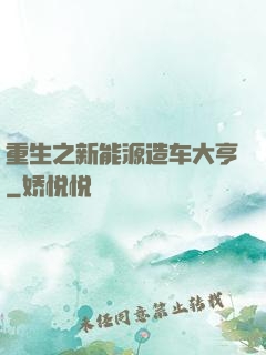 重生之新能源造车大亨