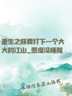 重生之朕要打下一个大大的江山