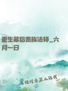 重生幕后贵族法师