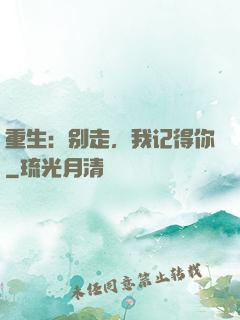 重生：别走，我记得你