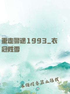 重走警途1993