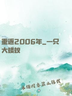 重返2006年