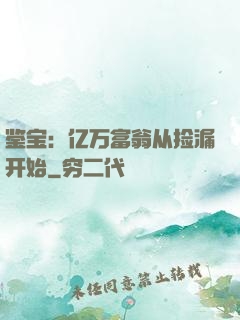 鉴宝：亿万富翁从捡漏开始