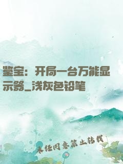 鉴宝：开局一台万能显示器