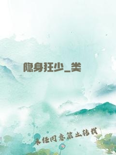 隐身狂少
