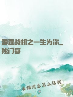雷霆战机之一生为你