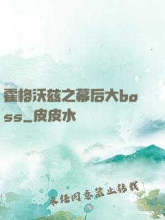 霍格沃兹之幕后大boss