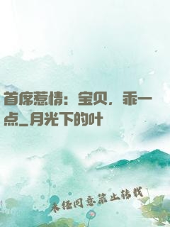 首席惹情：宝贝，乖一点