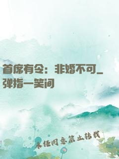 首席有令：非婚不可