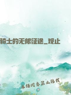 骑士的无限征途