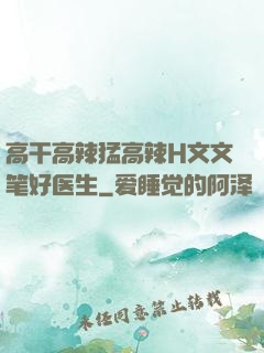 高干高辣猛高辣H文文笔好医生