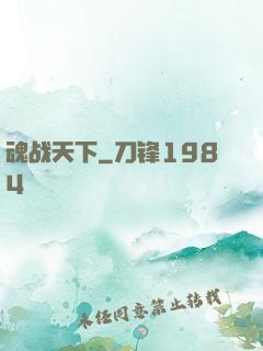 魂战天下